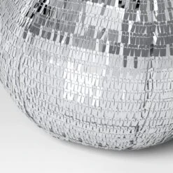 11"x13" Christmas 3D Disco Ball Shape Pillow With Silver Sequins - Wondershop™ -Wonder Shop USA GUEST 003ab8dc 8323 42a4 933a 5eec7cca03b3