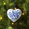 Christmas Delft Blue Heart Ornament - Wondershop™ -Wonder Shop USA GUEST 005683eb a634 4adb 8c4e ea5bd4bc0d52