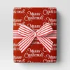 30” 20 Sq Ft Christmas Roll Wrap White Merry Christmas On Red - Wondershop™ -Wonder Shop USA GUEST 0142f85f c648 4b32 acf2 5f9fdbef6cd7