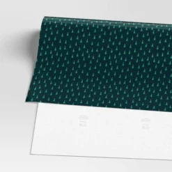 40" 125 Sq Ft Christmas Roll Wrap Trees On Green - Wondershop™ -Wonder Shop USA GUEST 033b451a 93a6 4d29 922a 1784a013baa1