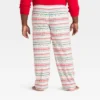 Men's "Let It Snow" Fair Isle Microfleece Holiday Matching Family Pajama Pants - Wondershop™ Cream -Wonder Shop USA GUEST 05bde379 9610 49ec b184 f3733e131851