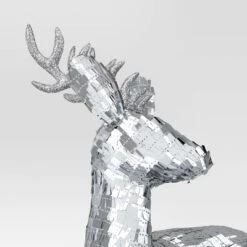 Christmas Silver Sitting Deer Decor - Wondershop™ -Wonder Shop USA GUEST 07dfe9c6 3b6f 448f a7de 661a8f3c39c3