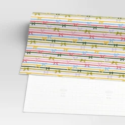 30” 20 Sq Ft Christmas Roll Wrap Bowtie Stripes - Wondershop™ -Wonder Shop USA GUEST 0862f659 de47 465d 9791 55bf99ef972a