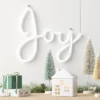 LED Battery Operated Christmas Neon Joy Hangable Sign White - Wondershop™ -Wonder Shop USA GUEST 0899b032 3de8 4615 ac88 1dd5658abbc1