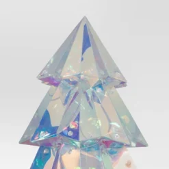 12.8" Christmas Lit Iridescent Tree Decor - Wondershop™ -Wonder Shop USA GUEST 08b16a70 15e1 4a45 976c ebcb12557a63