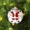 Christmas Glass Santa In Snow Ornament - Wondershop™ -Wonder Shop USA GUEST 08b27d34 3594 4e33 ab4e 086af58a4779