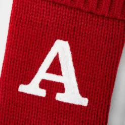 Knit Monogram Christmas Stocking Red - Wondershop™ -Wonder Shop USA GUEST 0adab70c 570d 4714 b706 361b9b02e075