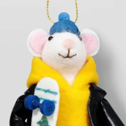 Christmas Felted Wool Skateboarder Mouse Ornament - Wondershop™ -Wonder Shop USA GUEST 0b4158ec fa6a 43f5 adb4 c63a535b5425