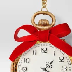 Christmas Glass Pocket Watch Ornament - Wondershop™ -Wonder Shop USA GUEST 0b7595f9 fb55 4be5 8d29 30c1e9e68241