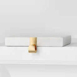 2pk Marble Christmas Stocking Holder White/Gold - Wondershop™ -Wonder Shop USA GUEST 0c4ebb4c 705c 41f1 9487 fecffbfafe21