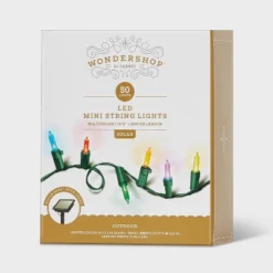 50ct Solar LED Christmas Indoor Outdoor Mini String Lights With Green Wire - Wondershop™ -Wonder Shop USA GUEST 0e17629e 71bf 4aa5 bcdc e902dfbba969