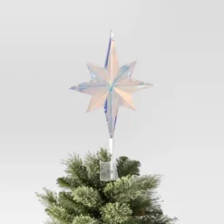 Christmas Lit Plastic Multicolor 8 Point Star Tree Topper - Wondershop™ -Wonder Shop USA GUEST 0e1a5bfd 9a11 492b 8bcb a6519cc0e3bf