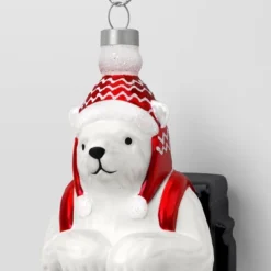 Christmas Glass Delivery Bear Ornament - Wondershop™ -Wonder Shop USA GUEST 14860bbe 560a 4698 8dd6 2107951f6c76