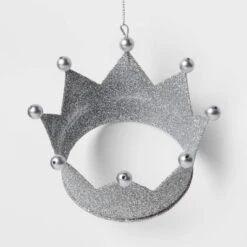 Metal Glitter Crown Christmas Tree Ornament - Wondershop™ -Wonder Shop USA GUEST 14b4afe4 679c 4a6e a2ba 872eda021097