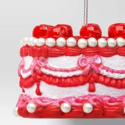 Christmas Resin Heart Cake Ornament Pink/Red - Wondershop™ -Wonder Shop USA GUEST 14ddd888 3d1a 4838 b2ee 5e8f243e8e4f