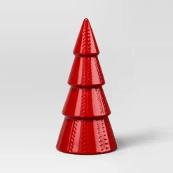 10" Ceramic Tree Shaped Christmas Decor - Wondershop™ -Wonder Shop USA GUEST 1545e160 b8f7 4029 8e8e 5d22f2afc04a