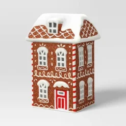 Christmas Ceramic Gingerbread House Decor Townhouse - Wondershop™ -Wonder Shop USA GUEST 15818882 3d88 4abc a37c 0bb6174217e1