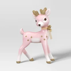 Christmas Ceramic Standing Pink Deer Decor - Wondershop™ -Wonder Shop USA GUEST 1595307f 4637 4fa2 9019 3b646e7f594f