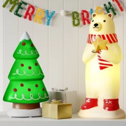 Christmas Lit Blow Mold Polar Bear Decor - Wondershop™