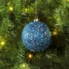 4" Christmas Chunkey Glitter Ball Ornament Light Blue - Wondershop™ 1 4" Christmas Chunkey Glitter Ball Ornament Light Blue - Wondershop™ -Wonder Shop USA GUEST 19762db1 5fb9 4709 baa1 3e4b42ed675a