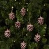 8ct Glittered Pinecone Christmas Tree Ornament Set - Wondershop™ -Wonder Shop USA GUEST 1a22d460 cf61 4e4a 8a3e 04f43217bbe4