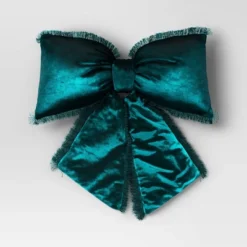 20" Christmas Bow Shaped Pillow - Wondershop™ -Wonder Shop USA GUEST 1a4e4c95 1711 4371 8132 a0ad7934dedf