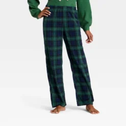 Women's Plaid Microfleece Holiday Matching Family Pajama Pants - Wondershop™ Navy Blue -Wonder Shop USA GUEST 1a9fe130 3529 4ac6 b094 61458c99e8b5