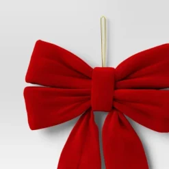 12" Christmas Velvet Bow - Wondershop™ -Wonder Shop USA GUEST 222ce0af 7ed5 45d6 a68f f6bfc7d1c1cc