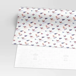 30” 25 Sq Ft Christmas Roll Wrap Dogs Sledding On Cream - Wondershop™ -Wonder Shop USA GUEST 22cab075 2204 4e19 a3de 783bbc6bc2da