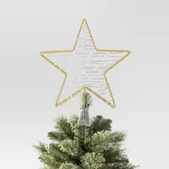 12.25" Lit-Led Champagne Star Twinkle Warm White Dewdrops Christmas Tree Topper - Wondershop™ -Wonder Shop USA GUEST 24b9a7bd e29a 4905 8d7f 3ebc6c8bdbc6