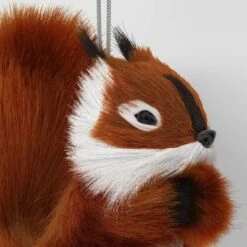 4" Christmas Faux Fur Animals Squirrel Ornament - Wondershop™ -Wonder Shop USA GUEST 25426879 7f88 4e7e 9ba8 d9db9d85a6e0