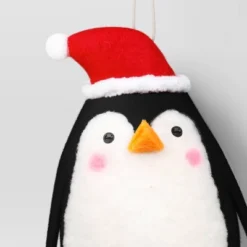 Christmas Felted Wool Penguin Ornament With Santa Hat - Wondershop™ -Wonder Shop USA GUEST 28789f37 a238 4317 8ada 0857913d6244