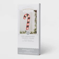 LED Marquee Candy Cane Christmas Novelty Silhouette Light - Wondershop™ -Wonder Shop USA GUEST 2b8d99bd 61e3 4216 9e50 207de48aee8b