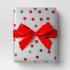 30” 25 Sq Ft Christmas Roll Wrap Red Gray Silver Dot - Wondershop™ -Wonder Shop USA GUEST 2c93ec77 f6cc 4597 b9f6 95cb9c30f1c3