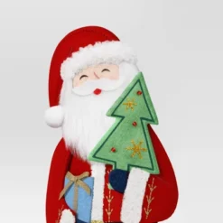 13" Christmas Fabric Santa Figural Decor - Wondershop™ -Wonder Shop USA GUEST 2d933c27 839b 4dd7 927b 6e8952bb6353