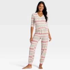 Women's "Let It Snow" Fair Isle Cozy Knit Holiday Matching Family Pajama Pants - Wondershop™ Cream 8 Women's "Let It Snow" Fair Isle Cozy Knit Holiday Matching Family Pajama Pants - Wondershop™ Cream -Wonder Shop USA GUEST 326a8392 6a82 48d8 a8e2 a230f5da6534