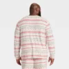 Men's "Let It Snow" Fair Isle Cozy Knit Long Sleeve Henley Holiday Matching Family Pajama Shirt - Wondershop™ Cream 1 Men's "Let It Snow" Fair Isle Cozy Knit Long Sleeve Henley Holiday Matching Family Pajama Shirt - Wondershop™ Cream -Wonder Shop USA GUEST 34d96053 e117 4237 98ee 4d3251c4763e