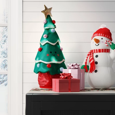 20" Battery Operated Animated Plush Dancing Christmas Tree Sculpture - Wondershop™ Green 3 20" Battery Operated Animated Plush Dancing Christmas Tree Sculpture - Wondershop™ Green