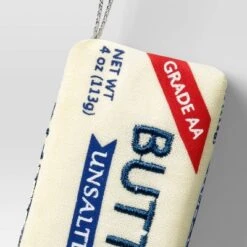 Christmas Fabric Butter Ornament- Wondershop™ -Wonder Shop USA GUEST 3609292a d525 4afa 83ea c9207b6c252f