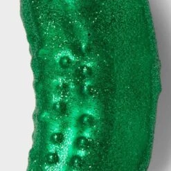 Pickle Glass Christmas Tree Ornament - Wondershop™: Mold-Blown, Indoor Decoration, 5.3" Height -Wonder Shop USA GUEST 3bbcb849 b928 4dfc a780 0f0d58513ca8