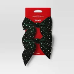 2ct Metallic Polka Dot Christmas Decorative Bow - Wondershop™ -Wonder Shop USA GUEST 3bc15ebf 8d34 4a6f ae85 3ae3720a270b