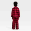 Toddler Plaid Long Sleeve Shirt And Pants Holiday Matching Family Pajama Set - Wondershop™ Red/Black -Wonder Shop USA GUEST 3c993a01 0864 4c32 8bb2 8d059dfa4293