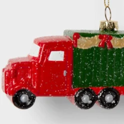 Semi Truck And Trailer Christmas Tree Ornament Red/Green - Wondershop™ -Wonder Shop USA GUEST 3ea25298 c51f 41ab b65d e0ee3db206ce