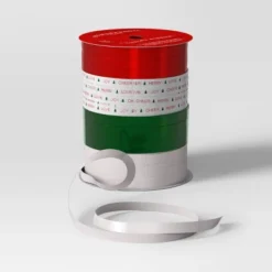 7 End Christmas Curl Ribbon 70' Red/Green/White - Wondershop™ -Wonder Shop USA GUEST 3ebc668d e256 45fe a915 88603fce1f85