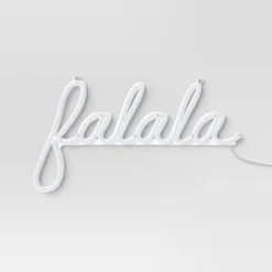 LED Animated Christmas Neon Fa La La Hangable Sign White/Red/Green - Wondershop™ -Wonder Shop USA GUEST 3fdff602 2061 489d 9eaa da345c1e6e99