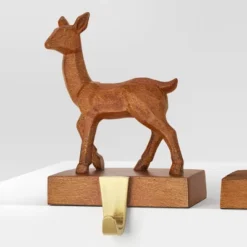 4pk Christmas Natural Carved Looking Deer - Wondershop™ -Wonder Shop USA GUEST 4116d323 1120 43dc 846d 2b091861db19