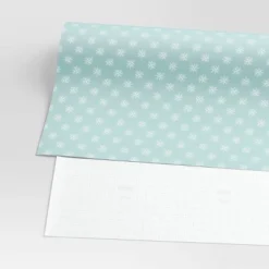 30” 20 Sq Ft Christmas Roll Wrap White Snowflakes On Light Blue - Wondershop™ -Wonder Shop USA GUEST 42e5e2b3 00b8 438d 915c 75d781664786