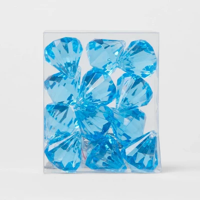 12pc Acrylic Diamond Christmas Tree Ornament Set - Wondershop™ 4 12pc Acrylic Diamond Christmas Tree Ornament Set - Wondershop™ - Image 2