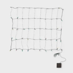 3'x4' 50ct Solar LED Christmas Net Lights With Green Wire - Wondershop™ -Wonder Shop USA GUEST 4736968f 97ee 458a ab45 475009a11fb5