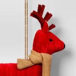 Christmas Fabric Deer Ornament Red - Wondershop™ -Wonder Shop USA GUEST 4b83189b 7b3c 4b83 983b d5a3b8ccbeff